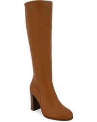 Kenneth Cole - Justin Zipper Knee-high Boots - Lyst