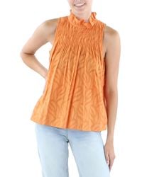 Joie - Cotton Smocked Tank Top - Lyst