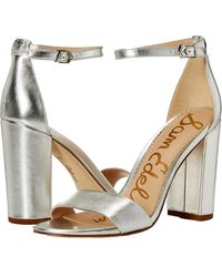 Sam Edelman - Yaro E8511L6901 Sandal Leather Block Heel Zap1106 - Lyst
