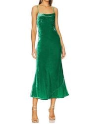 RHODE - Jemima Velvet Slip Style Maxi Dress - Lyst