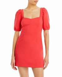 French Connection - Whisper Cut Out Cutout Back Mini Dress - Lyst