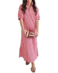 Adrienne - Blakely Gingham Dress - Lyst