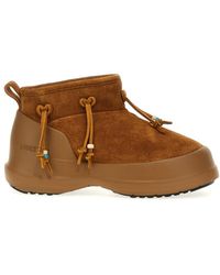 Moon Boot - 'Luna Low Suede Beads' Ankle Boots - Lyst