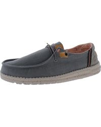 Hey Dude - Wendy Washed Canvas Woven Slip On Casual And Fashion Sneakers - Lyst