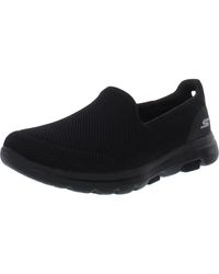 Skechers - Go Walk 5 Mesh Fitness Slip-On Sneakers - Lyst