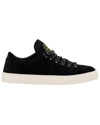 Stone Island - Suede Sneakers With Lace-Up Closure - Lyst