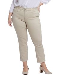 NYDJ - Plus Marilyn Feather Ankle Jean - Lyst
