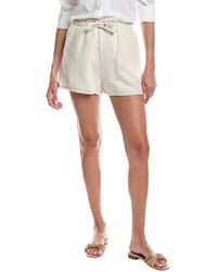 ASKK NY - Sunset Khaki Linen-Blend Short - Lyst