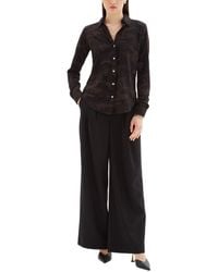 Chrldr - Camo Armat Jersey Blouse - Lyst