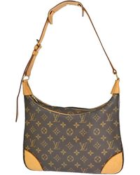 Louis Vuitton - Boulogne Canvas Shoulder Bag (pre-owned) - Lyst