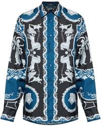 Versace - Silk Shirt - Lyst