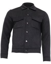 Theory - Trucker Jacket - Lyst