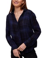 Bella Dahl - Classic Button Down Blouse - Lyst