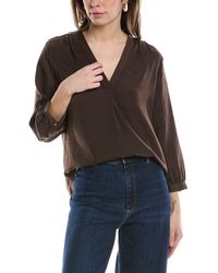 Vince Camuto - Rumple V-neck Top - Lyst