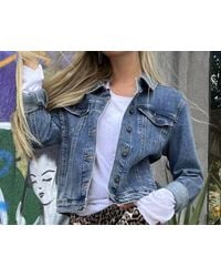 Bianco - Trucker Jean Jacket - Lyst