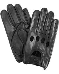Isotoner - Signature Smooth Leather Driving Gloves - Lyst