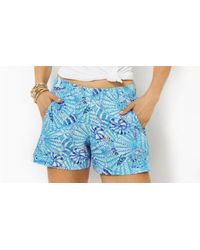 Lilly Pulitzer - Lilo Linen Shorts - Lyst