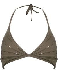 La Perla - Sequin Bikini Top - Lyst