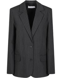 IRO - Kamea Pinstripe Tailored Viscose-Blend Blazer - Lyst