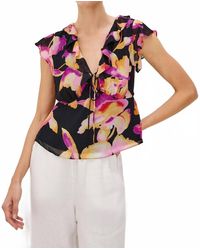 Rails - Carmine Ruffled Top - Lyst