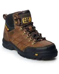 Caterpillar - Threshold Waterproof Steel Toe Work Boots - Lyst