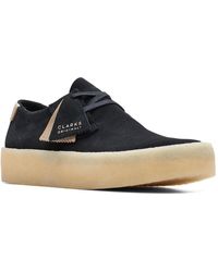Clarks - Ashcott Cup Suede Lifestyle Casual And Fashion Sneakers - Lyst