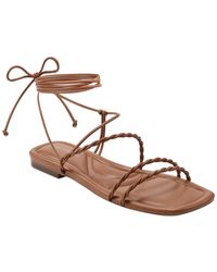 Marc Fisher - Mflakita Faux Leather Dressy Strappy Sandals - Lyst