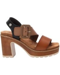 Xti - Refresh Sandals With Block Heel - Lyst