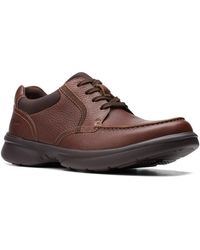 Clarks - Bradley Vibe Faux Leather Lace-up Oxfords - Lyst