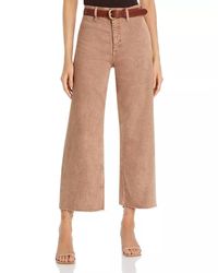 Pistola - Penny High Rise Wide Leg Crop Jeans - Lyst