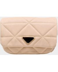 Fashnzfab - Faux Leather Rectangle Clutch Shoulder Crossbody Bag - Lyst