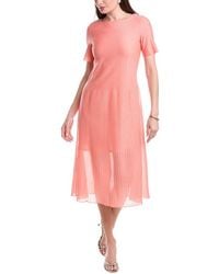 Misook - Burnout Knit Mini Dress - Lyst