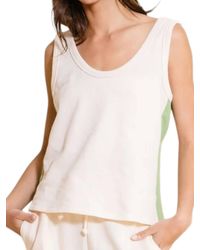 Bucketlist - Contrast Stripe Tank Top - Lyst