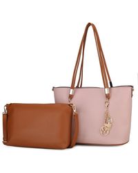 MKF Collection by Mia K - Malay Vegan Leather 's Tote Bag - Lyst