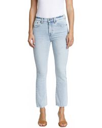 Pistola - Lennon High Rise Cropped Bootcut Jeans - Lyst