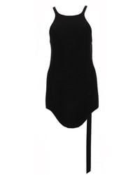 Rick Owens - Solid Scoop Neck Top - Lyst