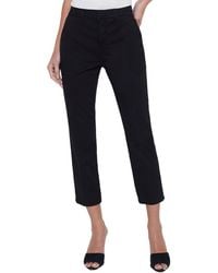 L'Agence - Harlow High-Rise Crop Slim Trouser - Lyst