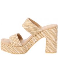 Matisse - Gem Block Heel Platform Sandals - Lyst