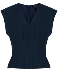 Rag & Bone - Ines Poplin Top - Lyst