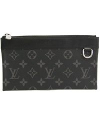 Louis Vuitton - Pochette Discovery Canvas Clutch Bag (pre-owned) - Lyst