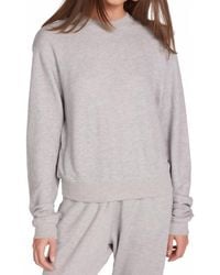 Michael Lauren - Exon Cropped Pullover Top - Lyst