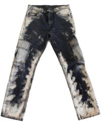 KnotWtr - Denim Cargo Jeans - Lyst