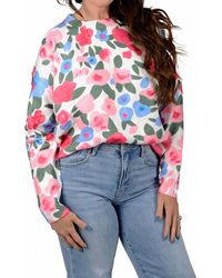 Bibi - Spring Awakening Floral Sweater - Lyst