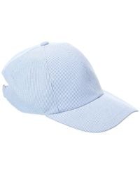 Bruno Magli - Stripe Baseball Cap - Lyst