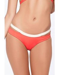 LSPACE - Color Block Hollywood Bikini Bottom - Lyst