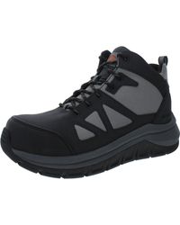 Merrell - Fullbench Speed Mid Leather Carbon Fiber Toe Work & Safety Boots - Lyst
