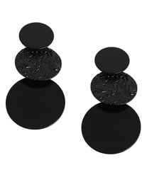 SOH - Circular-Dent Drop Earrings - Lyst