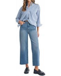 Just Black Denim - Alice Scissor Cut Wide Leg Jeans - Lyst