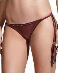 ViX - Solid Side Tie Bikini Bottom - Lyst