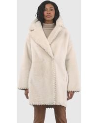 Gorski - Reversible Select Shearling Lamb Jacket With Embroiderd Trim - Lyst